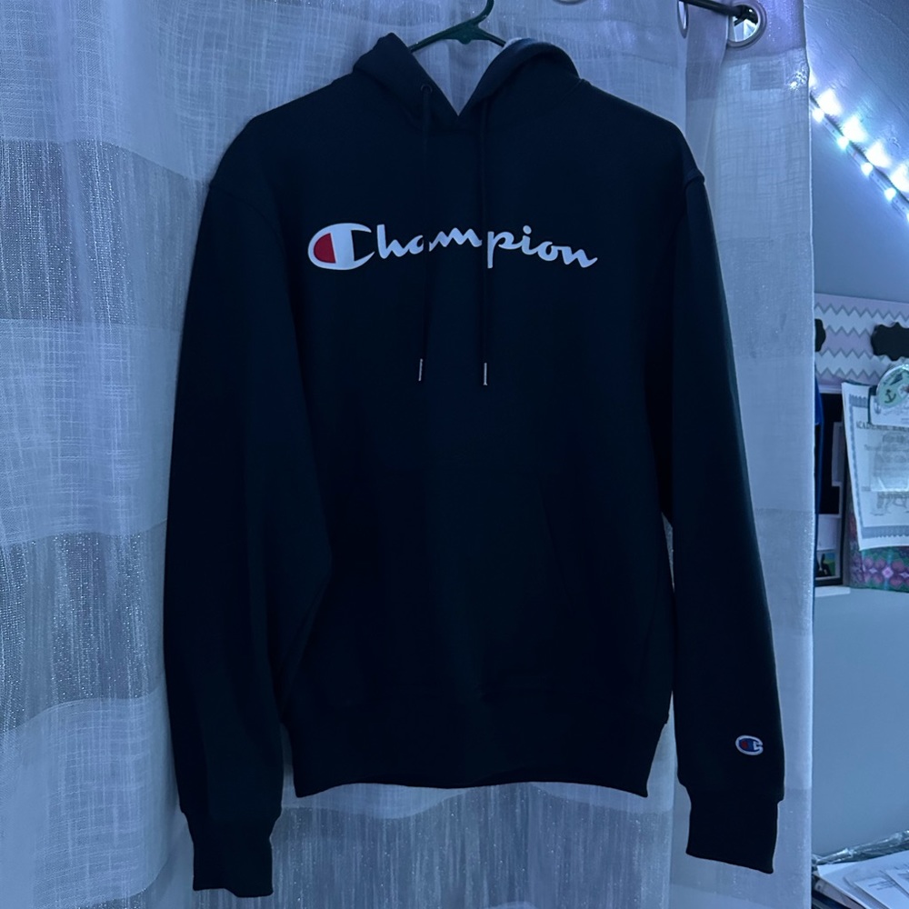Navy Blue Champion Hoodie